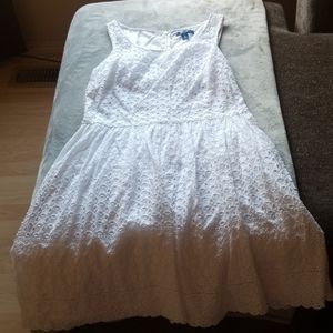 Old navy lace white dress